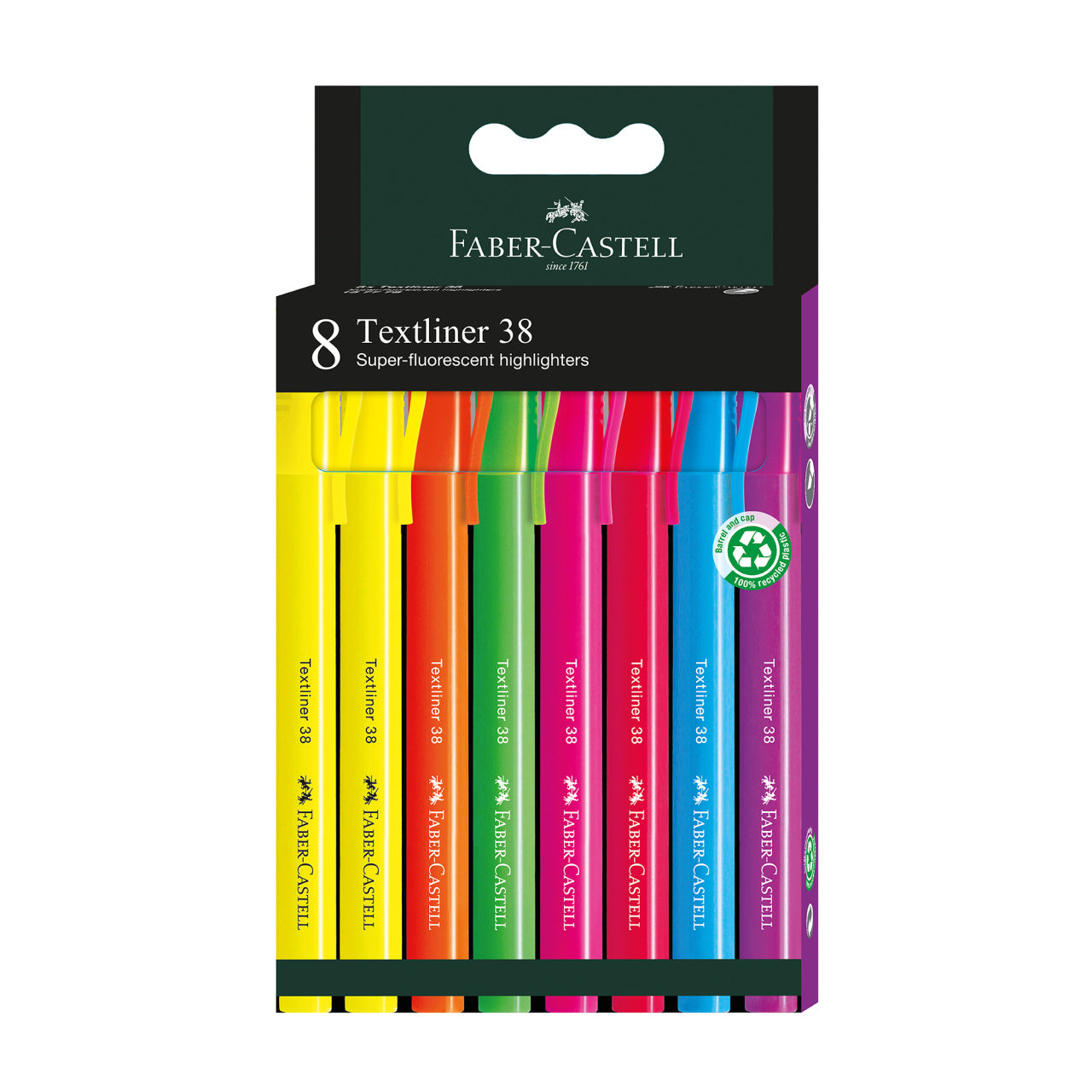 SET 8 BUCATI TEXTMARKER 38 CUTIE CARTON FABER-CASTELL SET 8 BUCATI TEXTMARKER 38 CUTIE CARTON FABER-CASTELL